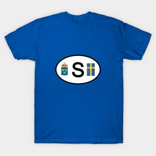 Sweden car code T-Shirt